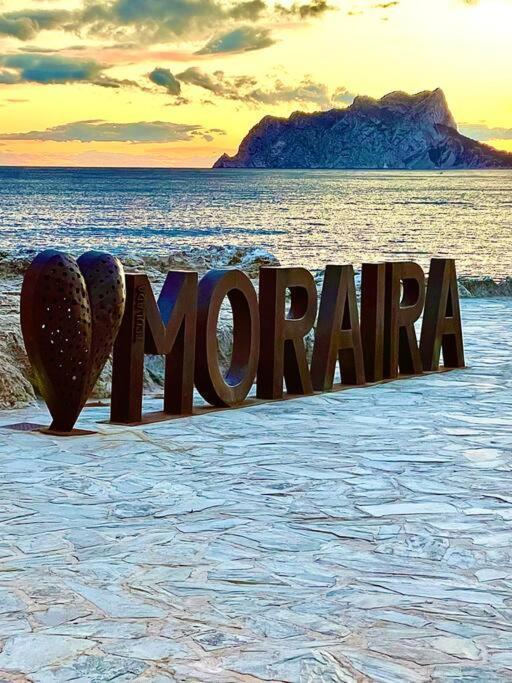 Villa In Moraira - El Faro 외부 사진