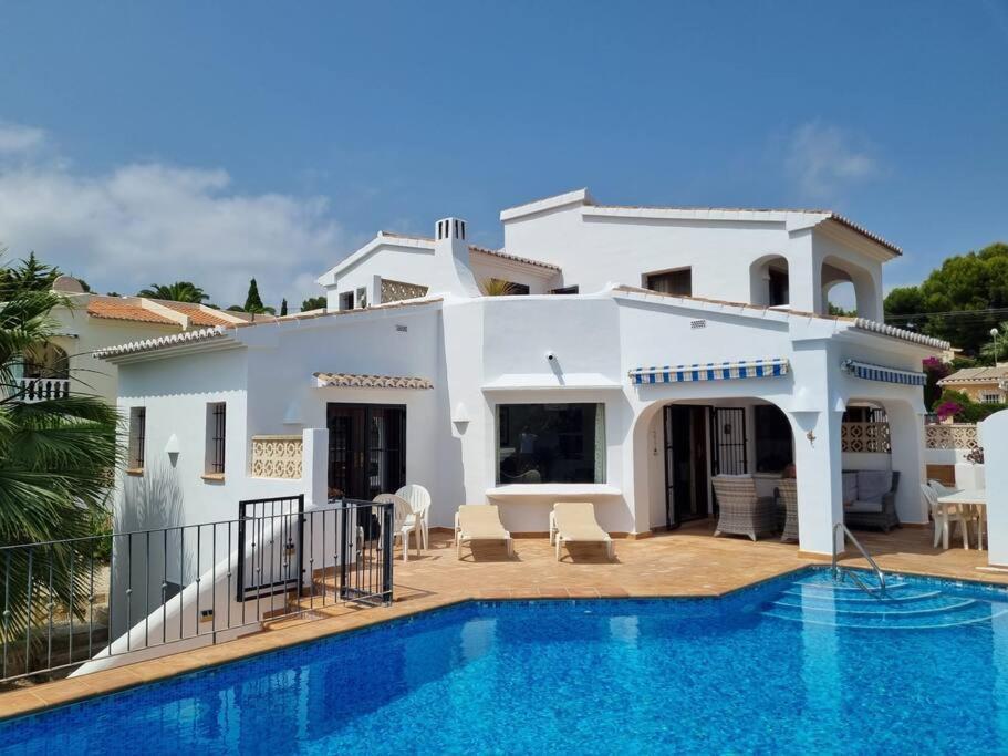 Villa In Moraira - El Faro 외부 사진